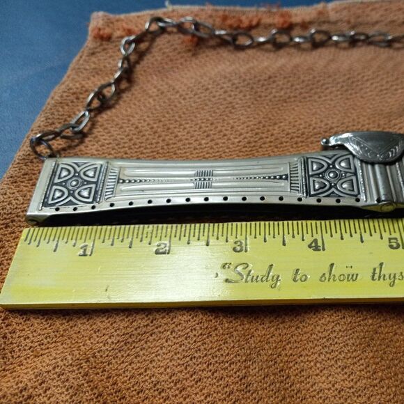 Vintage Silver tone metal hardware - Picture 7 of 8